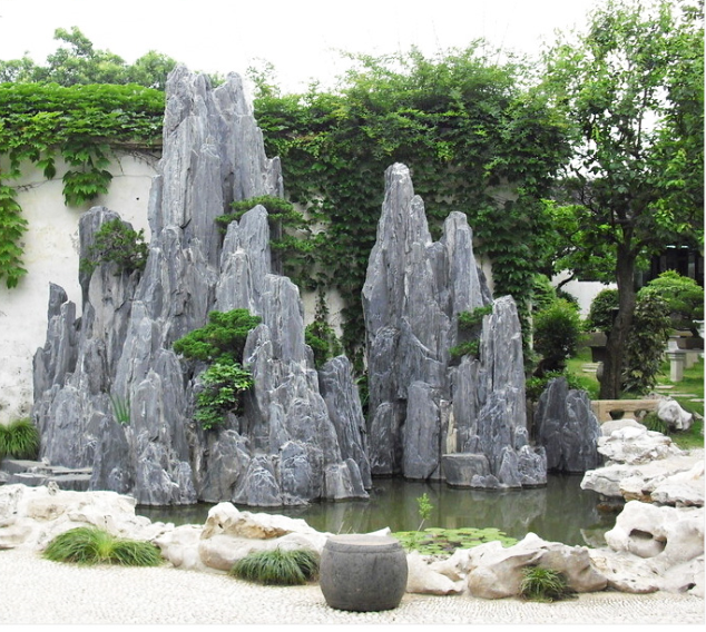 假山在景觀工程中的重要作用 假山在景觀工程中的重要作用