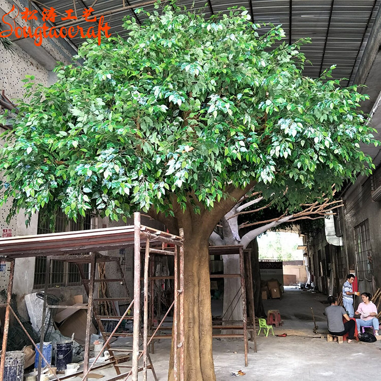 仿真榕樹的應(yīng)用和制造流程